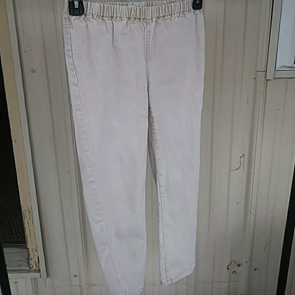 Knee khaki pants
